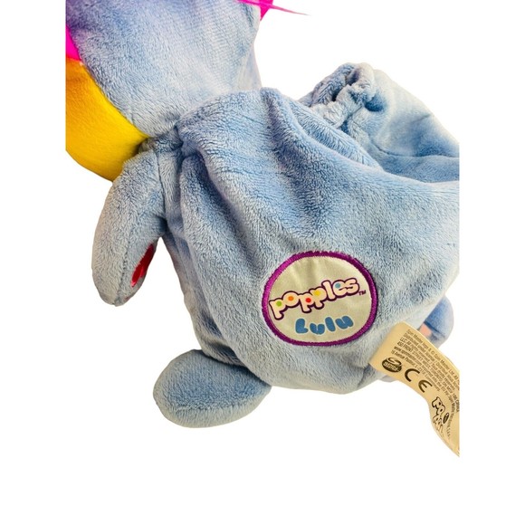 2015 Netflix Spin Master Popples Lulu 11”  Talking Stuffed Toy Plush Animal P3 - Picture 5 of 8